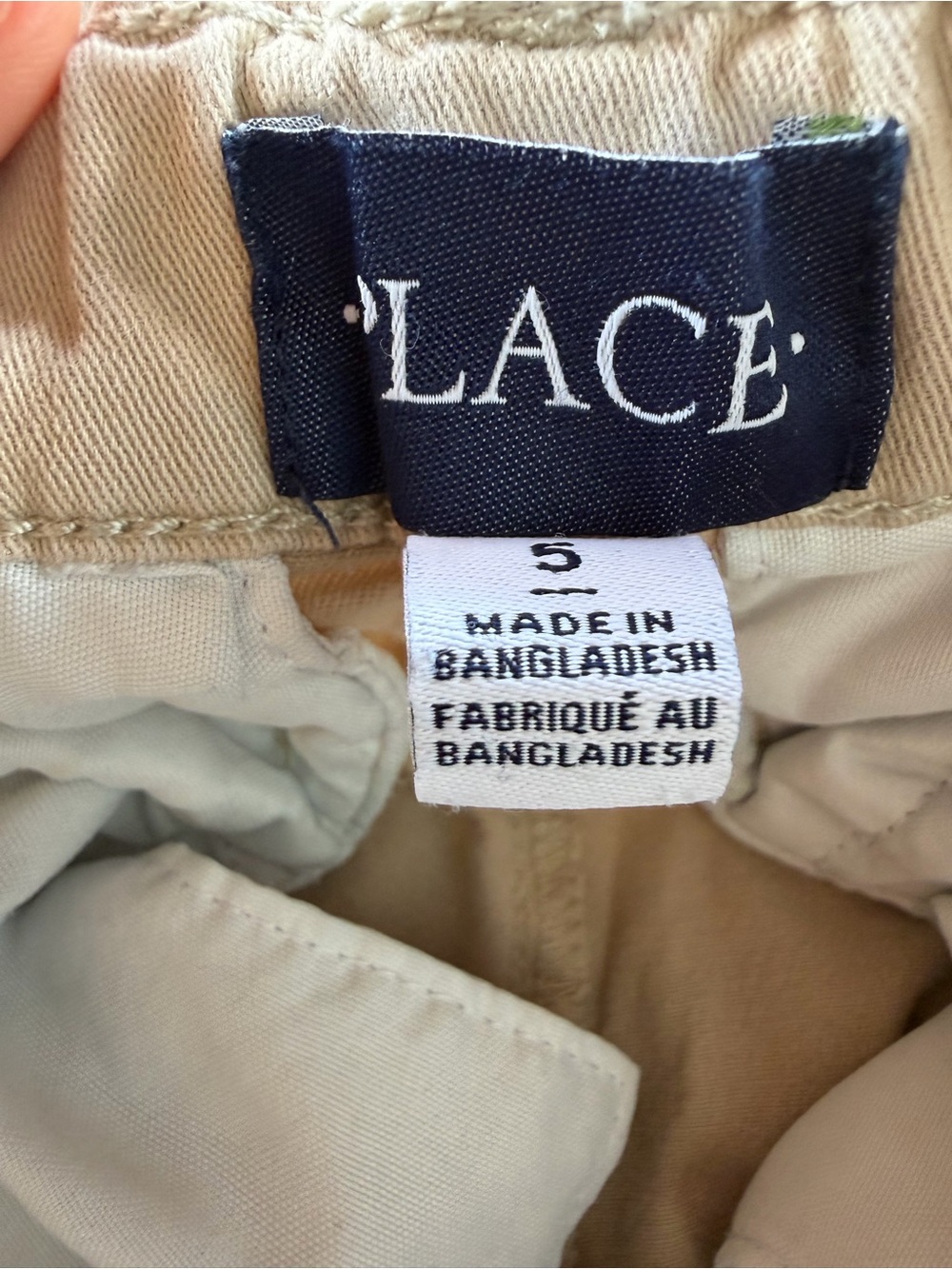 Bundle-Uniform 3Pants-The Children's Place-Boys Pull-On-Navy & Khaki Size 5 - Picture 9 of 14